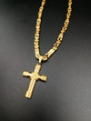 COLLANA PIASTRE CON CROCI PUNZONATE 015