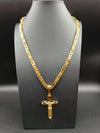 COLLANA PIASTRE CON CROCI INCISE 017