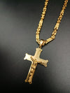 COLLANA PIASTRE CON CROCI PUNZONATE 04