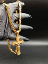 COLLANA PIASTRE CON CROCI PUNZONATE 05