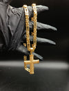 COLLANA PIASTRE CON CROCI INCISE 010