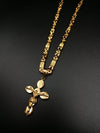 COLLANA PIASTRE CON CROCI PUNZONATE 019